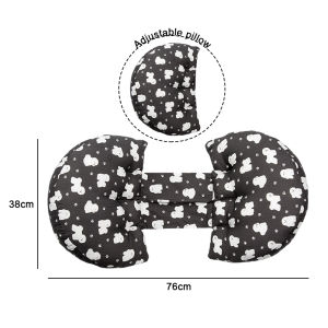 2 in 1 Maternity Pillow Maternity Back Support Cushion for Pregnant Women U-Shape Positioning Multi-Functional Pregnancy Cushion Belly Support Dismantled Sleeping Pillow