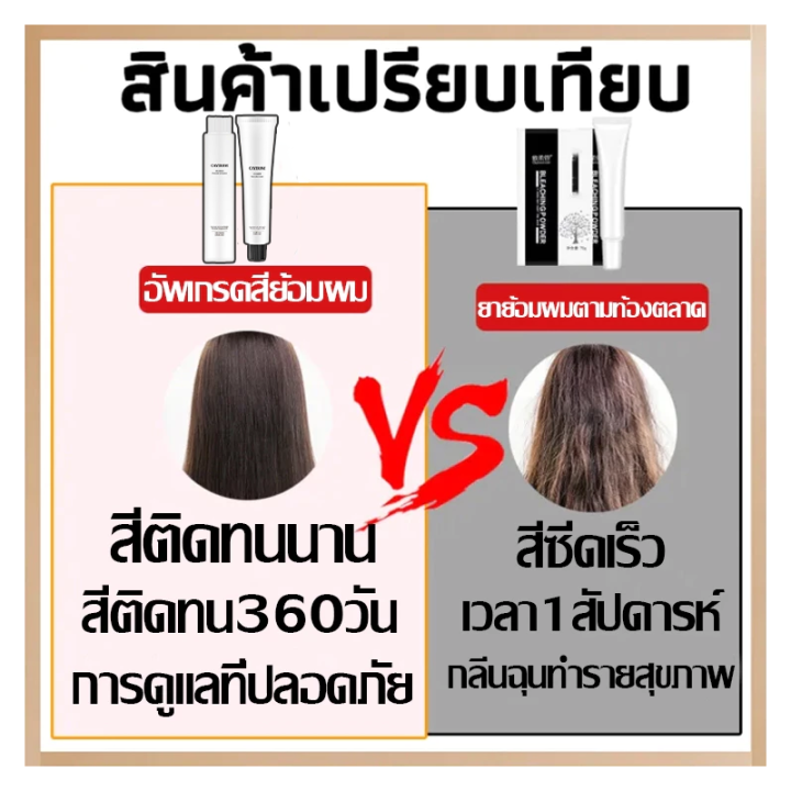 (คลังสินค้าไทย)💖สีเทรนด์ ปี 2026 ขายดีที่สุดในเน็ต💖CAYIROM Hair Dye สี ...