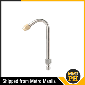 High Pressure Power Water Gun Extension Wand Nozzle 17cm 30 °/90 °/Ushaped Extended Rod Spray Head