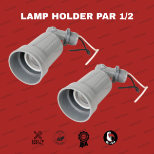 Lamp Holder High Quality E27 – IP65 Waterproof Indoor & Outdoor Socket