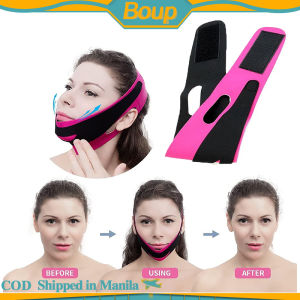 Elastic Face Slimming Bandage V Line Face Shaper Women Chin Cheek Lift Up Belt Facial Massage Strap Face Skin Care Beauty Tools Facial Slimming Breathable Mask