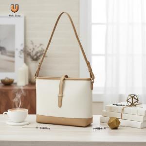 Tote Handbag Spacious Trendy Vintage Shoulder Bag for Women Daily Office Travel and Special Occasion [Ueb Shop]