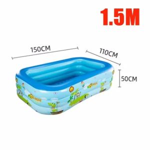 【COD/Original】swimming pool for kids inflatable swimming pool for family 1.2M 1.5M 1.8M