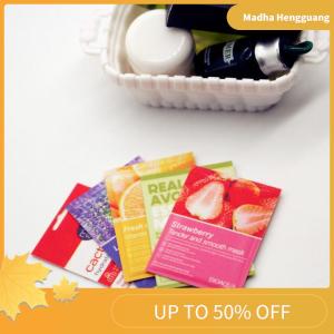 Madha 5 25Pcs Cute Mini Items Facial Mask Set Skin Care Combination Miniatures Simulation Bathroom Supplies Toys For Girls