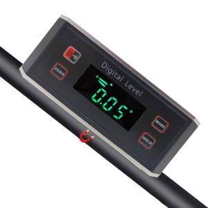 360 độ kim loại đồ đo góc điện tử máy đo độ nghiêng thước đo kỹ thuật số dụng cụ đo góc hộp cấp mét Dụng cụ đo