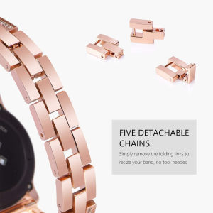 Metal Band for huawei watch 4 / 4 pro Chain Strap Bling Bracelet watch4 Smart Watch Band Smart Wristbands Bracelet Replacement watchband Accessories