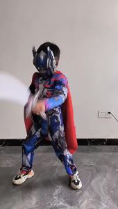 Halloween Superman for Children cosplay Muscle performance costume
