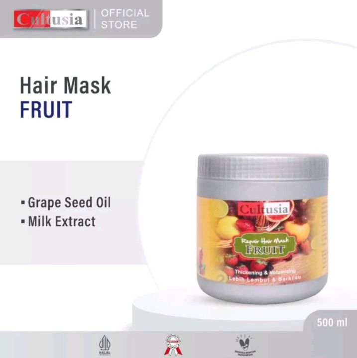 Cultusia Hair Mask Fruit 500ml