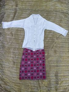 Setelan Baju Kebaya Adat Anak Sd / Pangsi Hitam