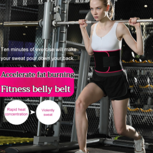 Yoga Pocket Waist Protector Sweating Lightweight Fitness Belt Breathable Outdoor Sports Compact Belt