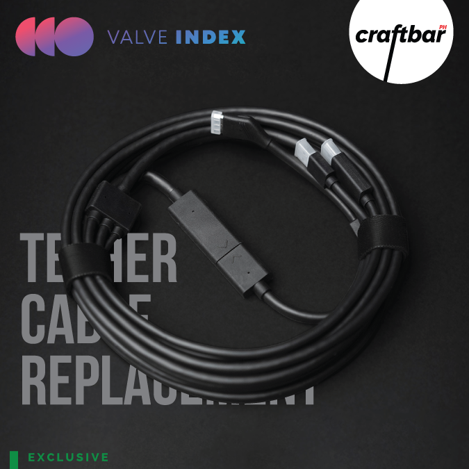 Tether Cable Replacement for Valve Index (5m) 5M Usb Type A Cable