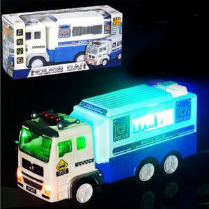 👍 kids electric fire-fighting toy car policecar music light simulation excavator engineering vehicle