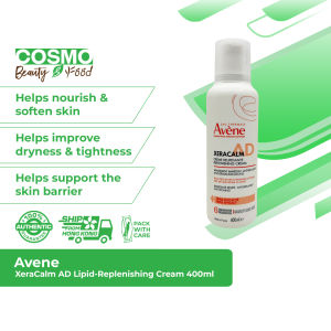 Avene XeraCalm AD Lipid-Replenishing Cream 400ml [Anti-itching][Suitable for Babies to adults]