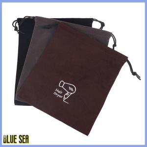 bluesea Hair Dryer Drawstring Storage Travel Pouch Hairdryer Organizer Blow Container Hotel Jewelry Cotton Case Blower Supplies Tools