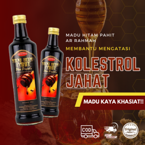 MADU HITAM PAHIT AR ROHMAH ASLI 470GRM BANTU MENSTABILKAN GULA DARAH DAN MEMBANTU ATASI DIABETES