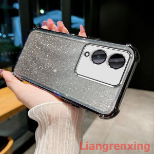 Case for VIVO Y17S 5G 2023 phone casing Softcase shockproof Cover new design aesthetic Rabbit makeup mirror with holder Lanyard SJSFTUZJ02
