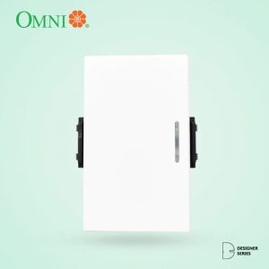 OMNI 3-Way Illuminate Switch 3-Gang Size 16A Designer Series - DWS-524
