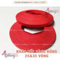 Khăn xếp trơn 35 vòng khăn đóng cỡ trung. 