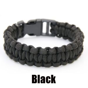 DADOMYD Polyester plastic buckle Emergency Gear Paracord Paracord Bracelet Buckle Rope Woven