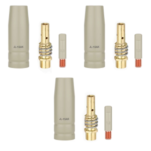 15AK European Torch Gas Nozzle Tip Holder Welding Accessories Pack Of 3 Suitable For Professional Welder DIY Enthusiasts