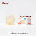 Ti giả Thyseed Air cao cấp siêu mềm siêu nhẹ cho trẻ sơ sinh ti ngậm Silicon nguyên khối cho bé. 