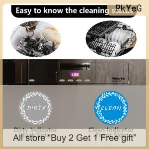 [COD] PkYeG Tool Dishwasher Magnet Clean Dirty Sign Reversible Double Sided Clean Dirty Magnetic Flip Indicator Tags