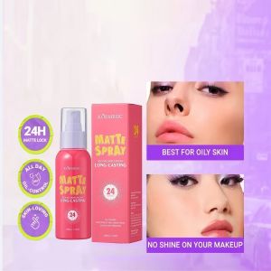 Kormesic 100ml Makeup Setting Spray Shine-Free Waterproof Long-Lasting for All Skin Types