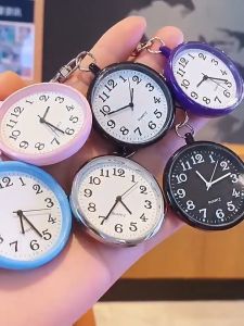 1PC Pocket Watches keychain Nurse Pocket Watch Schoolbag Pendant Holiday Small Gifts