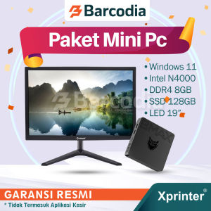 Paket Pc MINI Bmax + Led 19 inch - Paket Mini Pc Paket Komputer Win 11