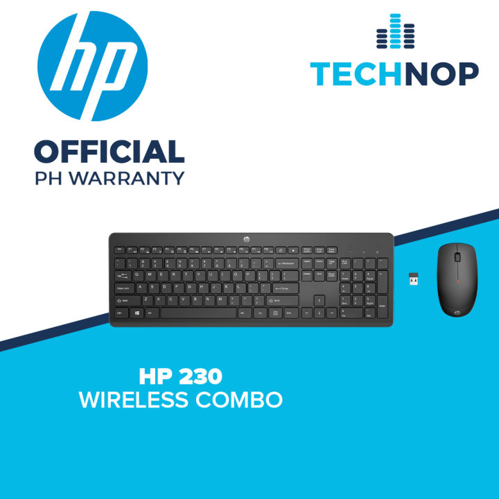 Hp 230 Wireless Mouse And Keyboard Combo Lazada Ph 8599