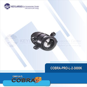 COBRA PROJECTOR FOGLIGHT 2" HIGH & LOW 3000K 6600 LUMEN 60W PER PAIR