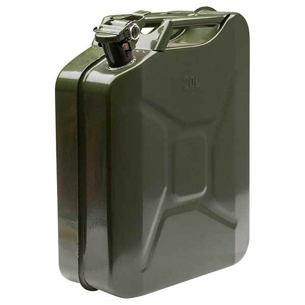 20L Petrol Gas Gasoline Generic German Jerry Can Fuel Metal Tank