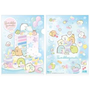 TinyTAN Butter / Rilakkuma / Sumikko Gurashi A4 Clear File