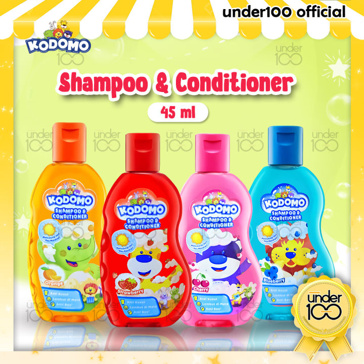 KODOMO Shampoo & Conditioner 45 ml | Shampo Anak Balita | BPOM | ❤ UNDER100 ❤