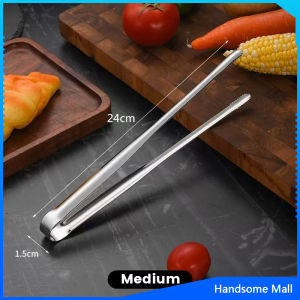 H.S. คีมหนีบปิ้งบาร์บีคิว หนีบเนื้อปิ้งย่าง แข็งแรง ทนทาน BBQ tongs