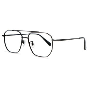 UltraThin Reading Glasses Anti Blue Ray Anti-FatigueRectangular Full Metal FrameBlue Light Blocking Readers