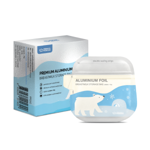 ถุงเก็บน้ำนม อลูมิเนียมฟอยล์ รุ่น Polar bear​ - Prince & Princess ถุงแบบทึบแสง 100% แข็งแรงทนทาน ป้องกันกลิ่นเหม็นหืนได้ดี​