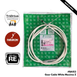 Bajaj Maxima Z Gear Cable Black & White - AZ161208 AZ161207