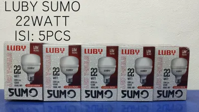 Paket 5PCS Bohlam LED Luby Sumo 16W 22W 30W PUTIH