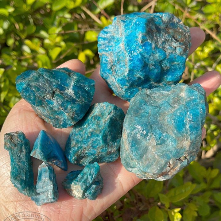 Apatite Crystal - Blue Apatite Stone - Natural Apatite - Raw Apatite ...