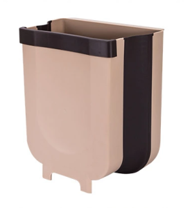 [Ready Stock] Foldable Kitchen Hanging Dustbin Portable Trash Garbage Bin Bekas Tong Sampah Dapur Rubbish Waste