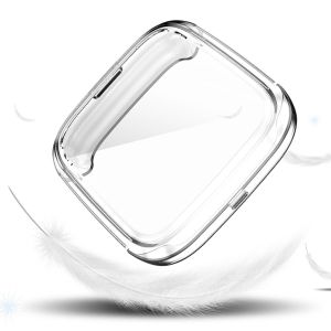 เคส Fitbit Versa 2 เคสใส TPU Fitbti Versa2 กรอบแบบปิดหน้าจอ Fitbti Versa 2กรอบกันรอย