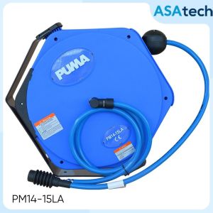 Dây hơi khí nén tự rút Puma 6m-15m cực bền cho garage Dây hơi tự rút Cuộn dây ròng rọc hơi PUMA