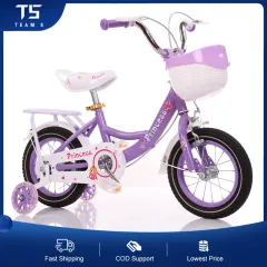 TEAM 5 12 14 16 Inch Princess Bicycle Girl Bike Kids Bike for