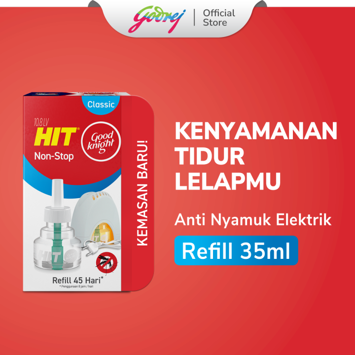Hit GoodKnight Non Stop Refill Classic 45 Hari - Refill Obat Nyamuk Elektrik Good Knight