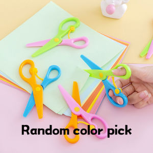 Hntob Straight Line And Craft Montessori Toddler Safety Scissors Bladeless Training Nude School