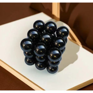 216PCS 5MM Magnetic Ball Toy Magnetic Sticky Ball Decompress Toy Color Cube Splicing Ball