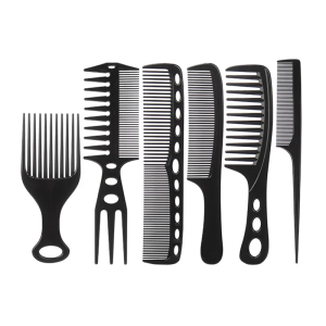 Professional Hair Stylist Comb Set Antistatic Hair Cutting Comb Fine and Wide Tooth Comb Hair Styling Comb Teasing Comb