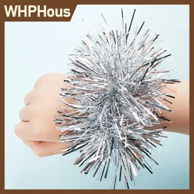 WHPHous 2Pcs Apply To Game Pompoms 7 Styles Cheering Flower Ball Performance Dance Wrist Flower Games Bracelet