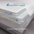 Quantum Dreambox Cooling Topper SensaCool Greentea Latex / Topper Kasur Dingin / Cool-to-Touch. 